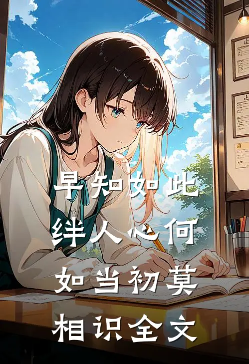 早知如此绊人心 何如当初莫相识全文