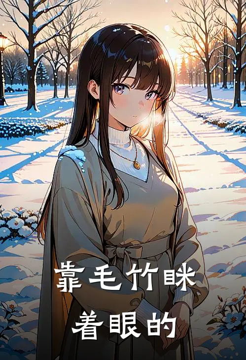 靠毛竹眯着眼的