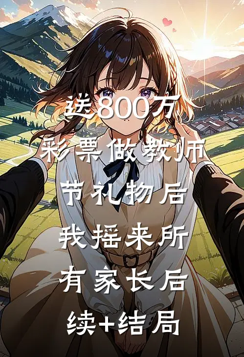 送800万彩票做教师节礼物后，我摇来所有家长后续+结局