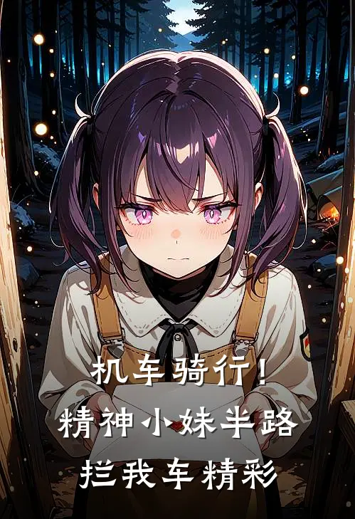 机车骑行！精神小妹半路拦我车精彩