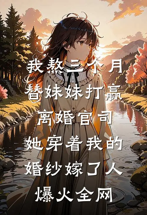 我熬三个月替妹妹打赢离婚官司，她穿着我的婚纱嫁了人爆火全网