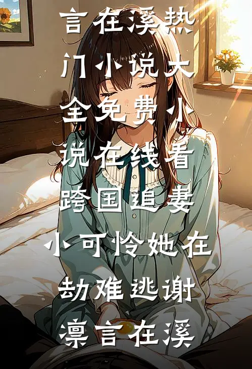 跨国追妻，小可怜她在劫难逃谢凛言在溪热门小说大全_免费小说在线看跨国追妻，小可怜她在劫难逃(谢凛言在溪)
