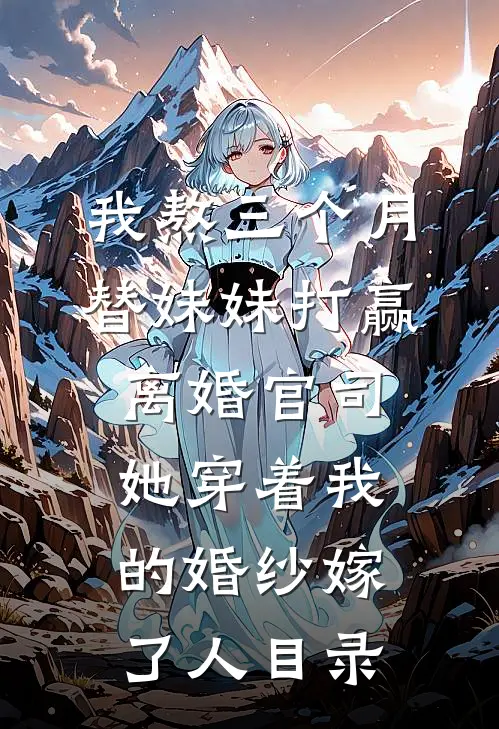 我熬三个月替妹妹打赢离婚官司，她穿着我的婚纱嫁了人目录
