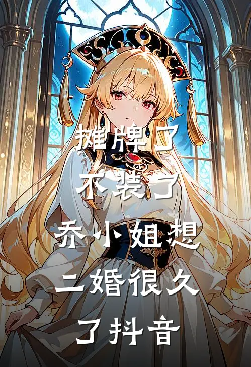 摊牌了不装了，乔小姐想二婚很久了抖音