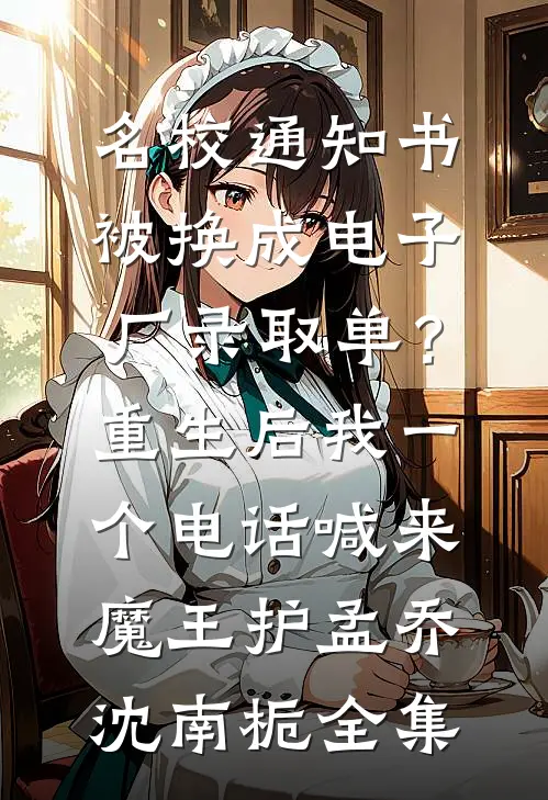 名校通知书被换成电子厂录取单？重生后我一个电话喊来魔王护孟乔沈南栀全集