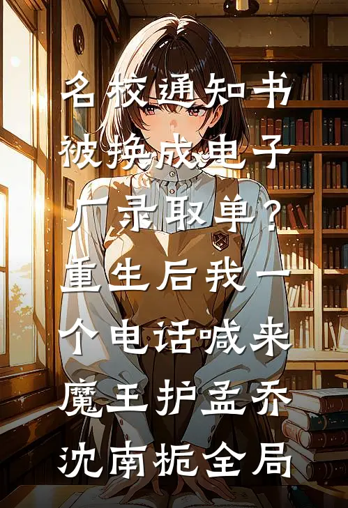 名校通知书被换成电子厂录取单？重生后我一个电话喊来魔王护孟乔沈南栀全局