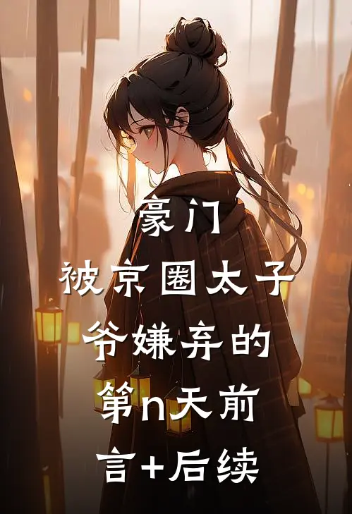 豪门：被京圈太子爷嫌弃的第n天前言+后续