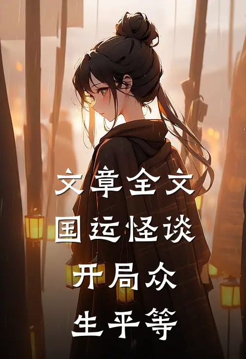 文章全文国运怪谈：开局众生平等