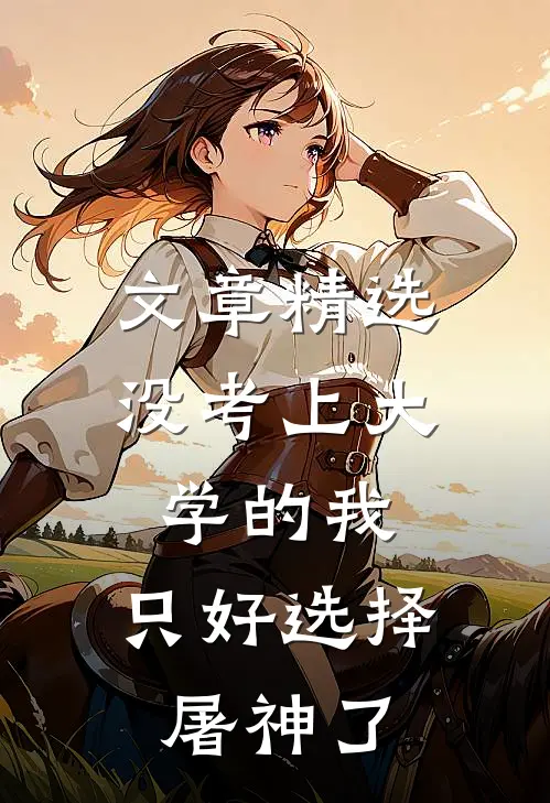 文章精选没考上大学的我，只好选择屠神了