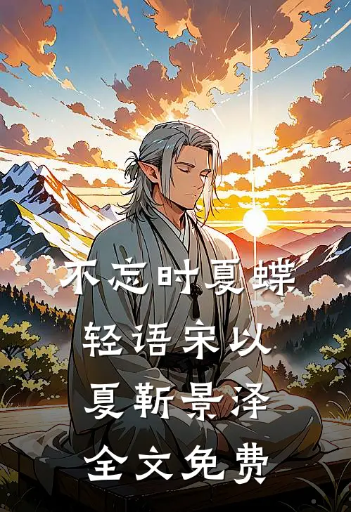 不忘时夏蝶轻语宋以夏靳景泽全文免费